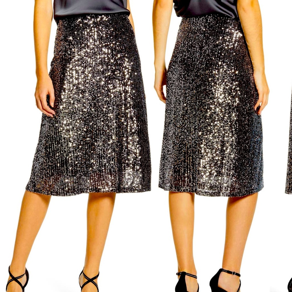 Sequined Maxi Skirt